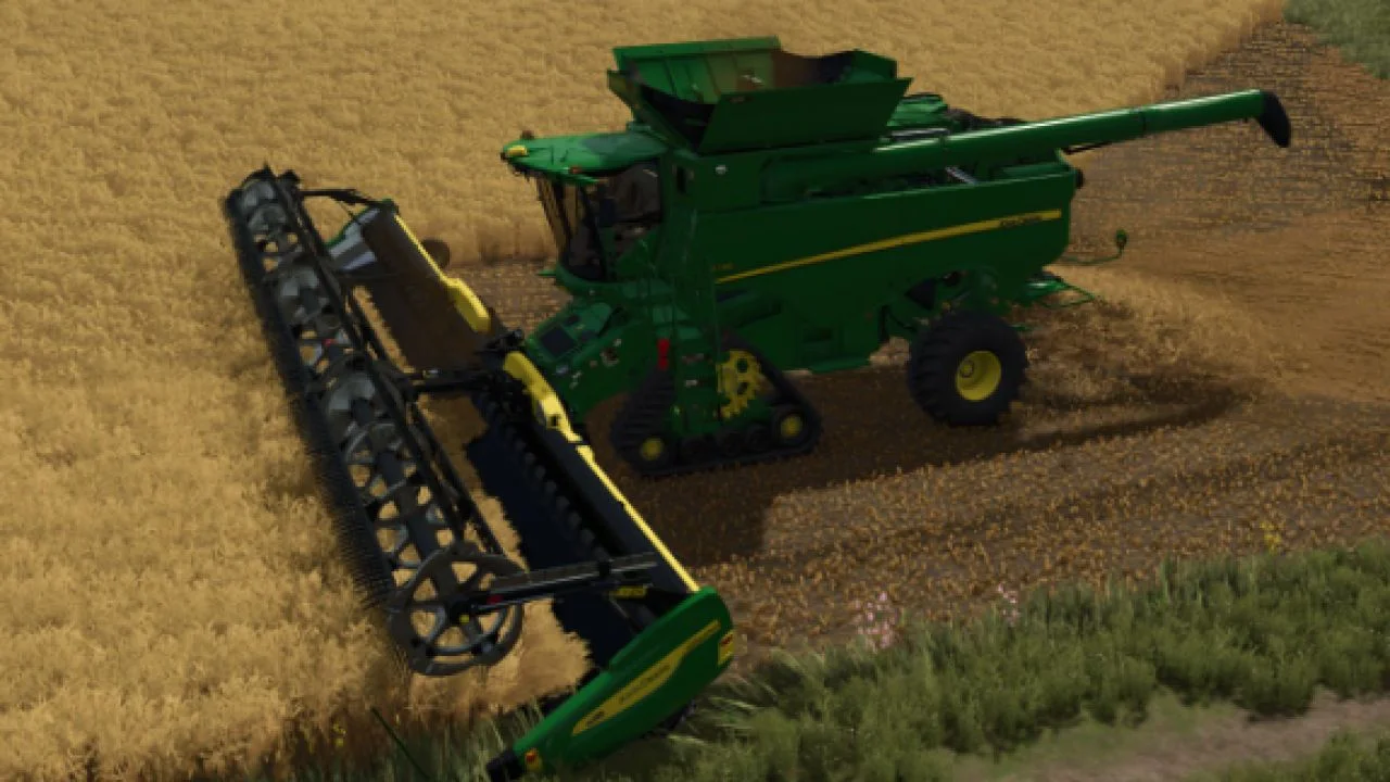 FS25 John Deere FD250 V6.9.7.7 Headers Mod FS25 Mod Free Download