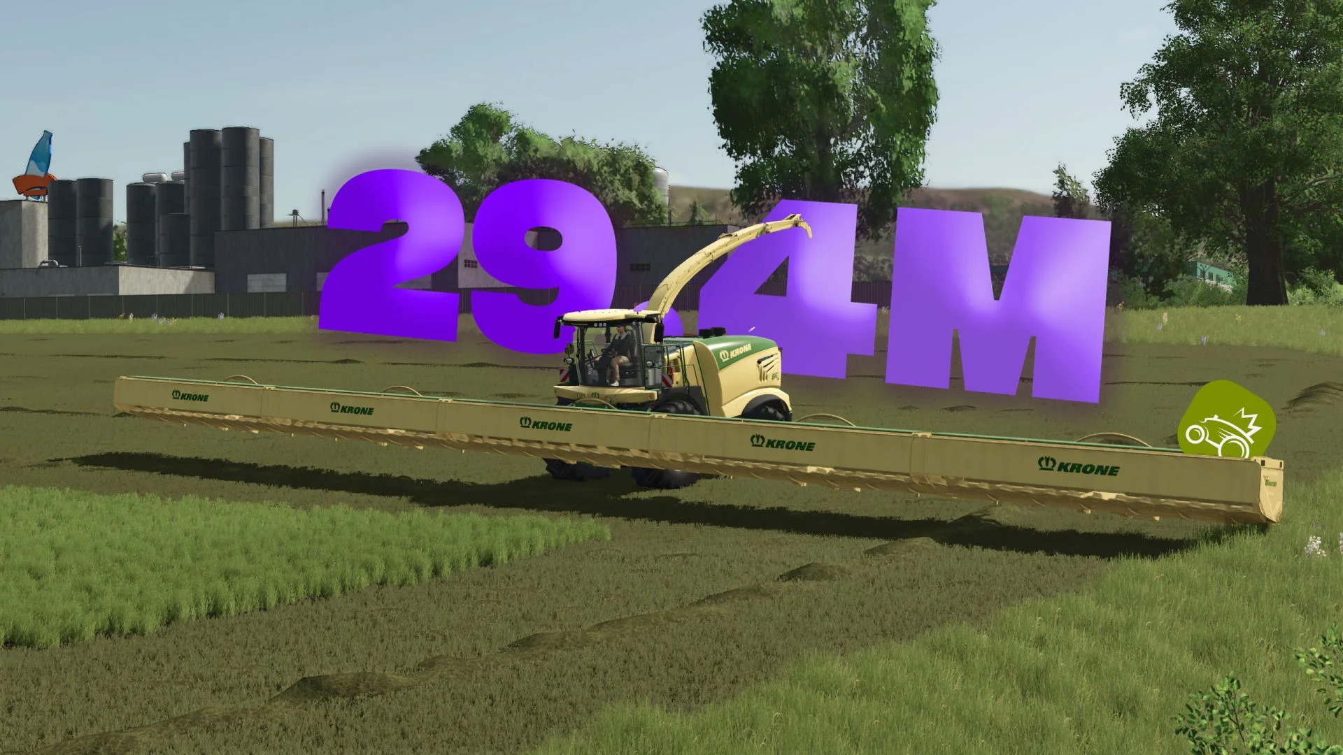 FS25 Krone xDisc620 30m/55 km/h V1.0 Headers Mod FS25 Mod Free Download