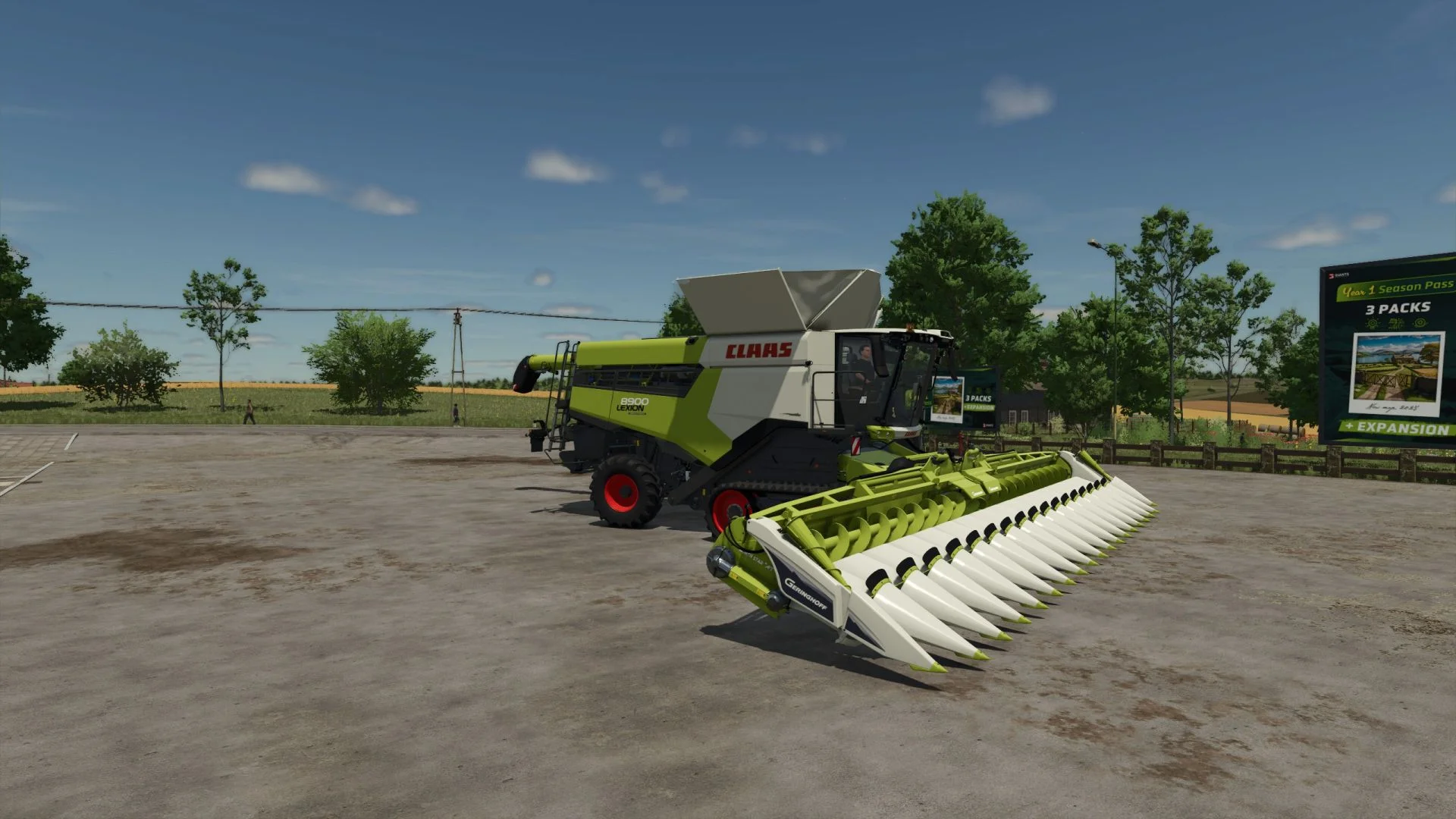 FS25 NorthStar 1830 Claas Edition v1.0.0.1 Headers Mod FS25 Mod Free Download
