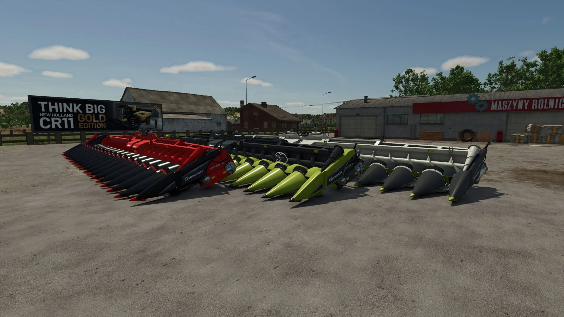 FS25 NorthStar 1830 Claas Edition v1.0 Headers Mod FS25 Mod Free Download