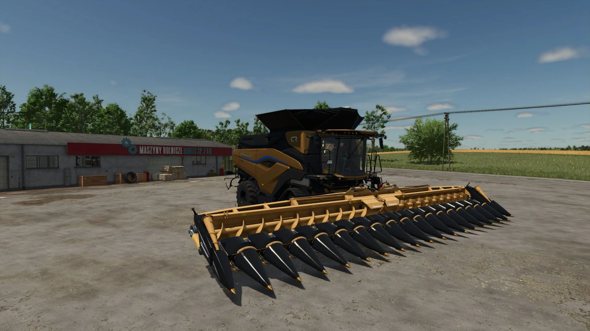 FS25 NorthStar 1830 Gold Edition v1.0.0.1 Headers Mod FS25 Mod Free Download