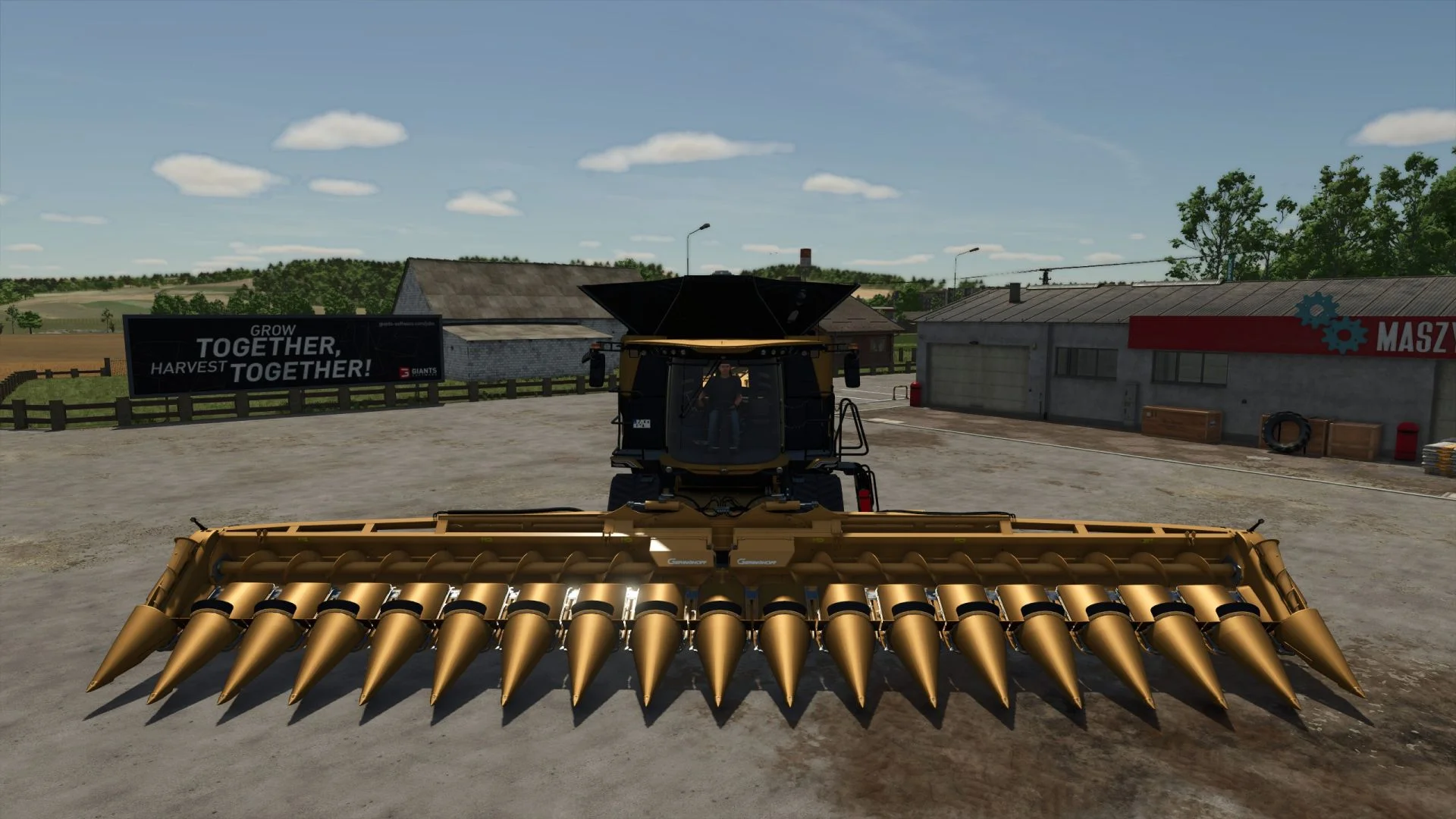FS25 NorthStar 1830 Gold Edition v1.0 Headers Mod FS25 Mod Free Download