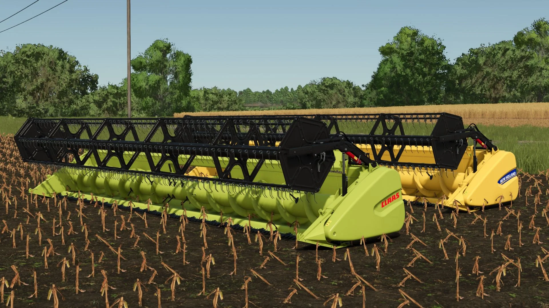 FS25 Varifeed 28ft as Claas & New Holland v1.0 Headers Mod FS25 Mod Free Download