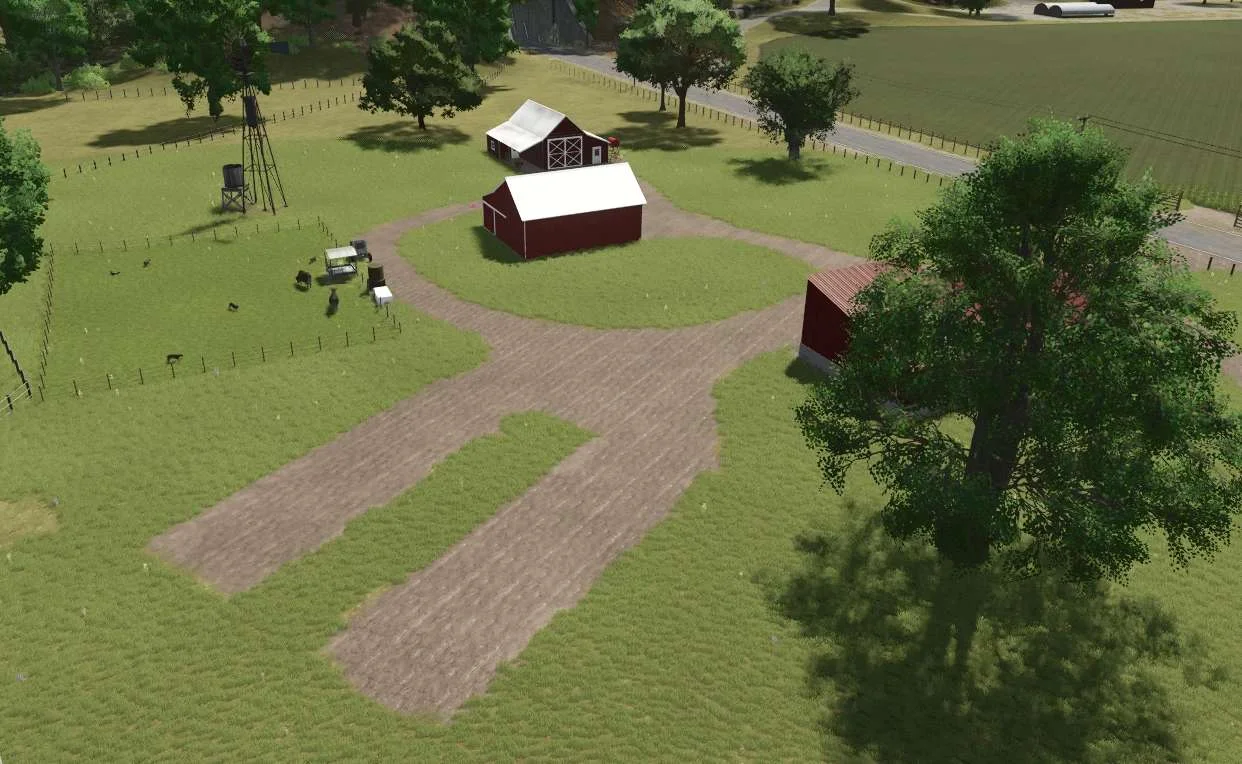 FS25 1980’s Hay Farm. Riverbend Springs v1.0 Maps Mod FS25 Mod Free Download