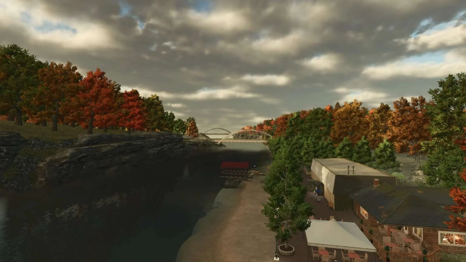 FS25 4 Bridges v1.0 Maps Mod FS25 Mod Free Download