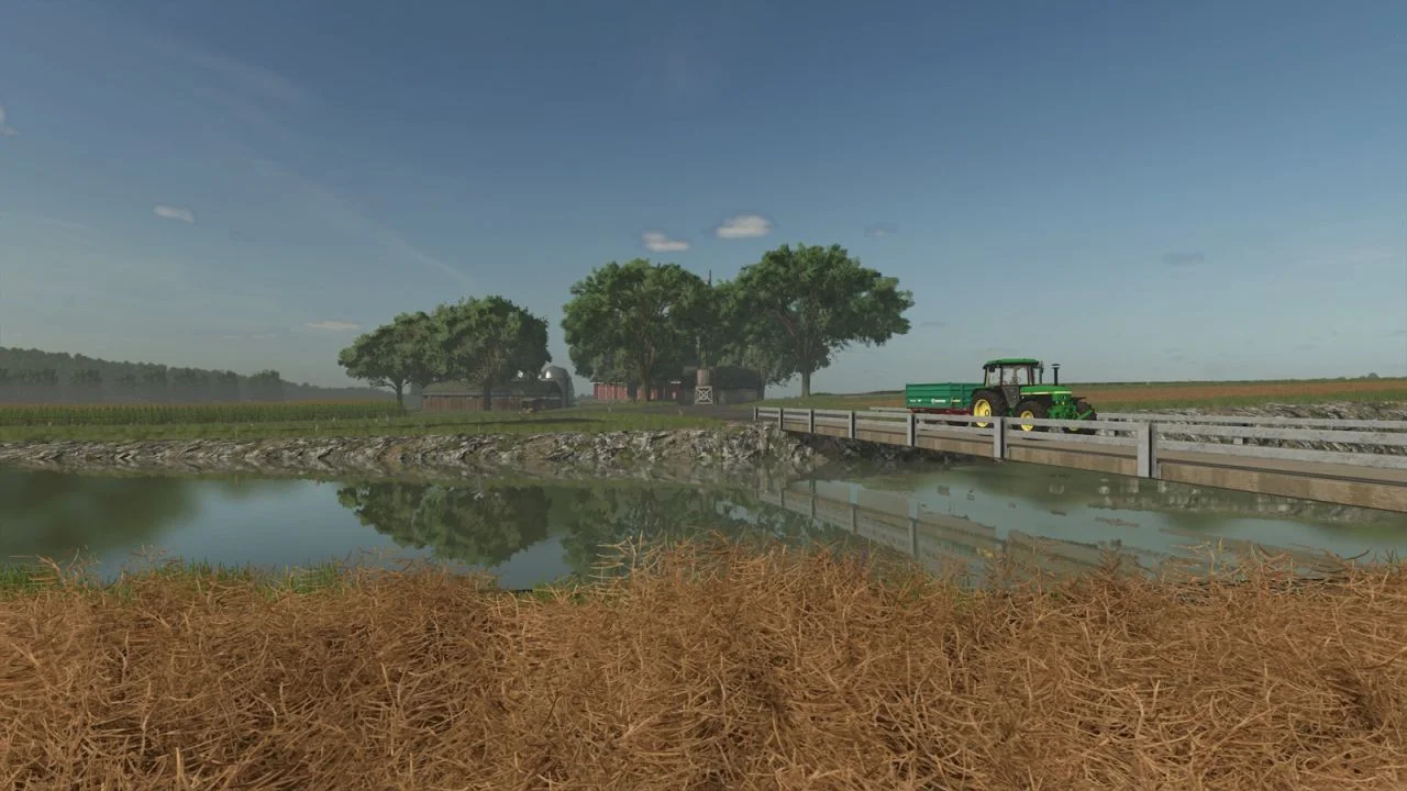 FS25 A Long The River Farm V1.0 Maps Mod FS25 Mod Free Download