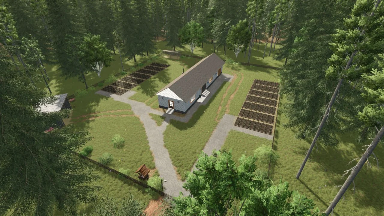 FS25 Abandoned taiga v1.0.0.1 Maps Mod FS25 Mod Free Download