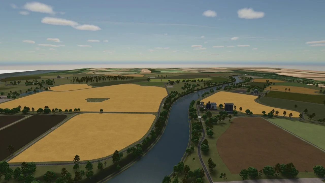 FS25 Along The Kiel Canal v1.0.0.1 Maps Mod FS25 Mod Free Download