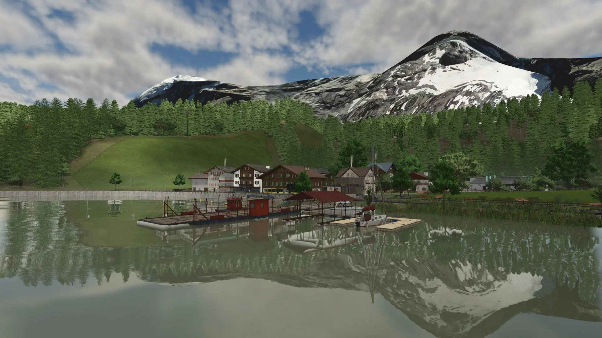 FS25 Alpenland Map V1.0 Maps Mod FS25 Mod Free Download