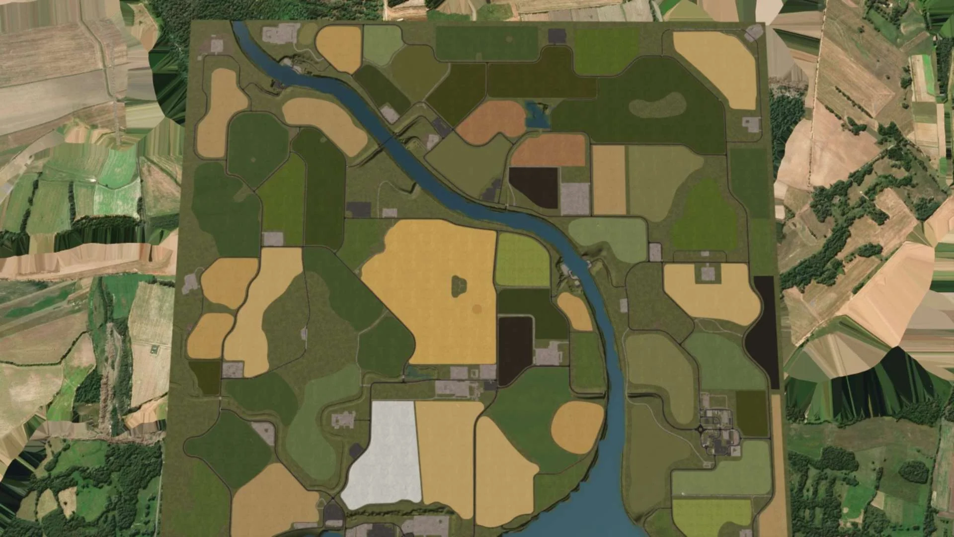 FS25 Am Nord Ostsee Kanal 4x v0.9.0.6 Maps Mod FS25 Mod Free Download