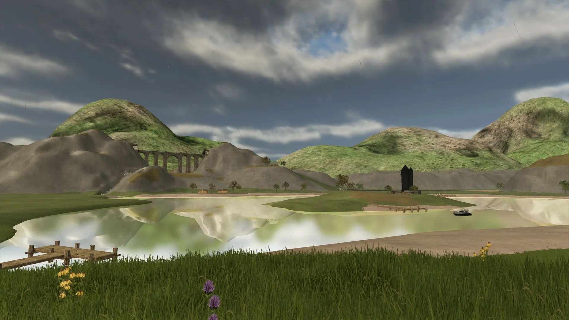 FS25 Au Bord Du Lac Remake FS2011 V1.1 Maps Mod FS25 Mod Free Download