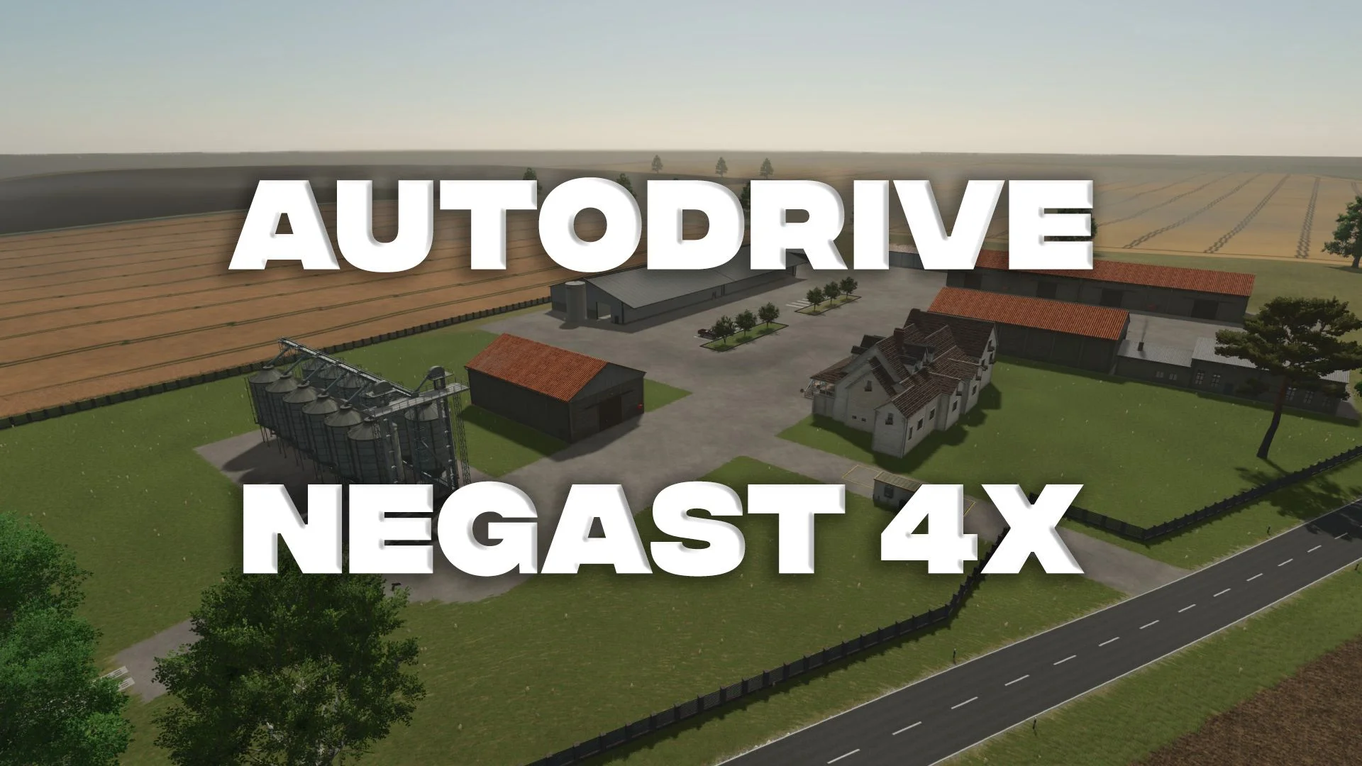 FS25 Autodrive Negast 4X V2.0 Maps Mod FS25 Mod Free Download