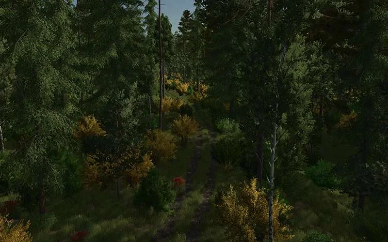 FS25 Back Roads County Forestry Edition 4x v1.0 Maps Mod FS25 Mod Free Download