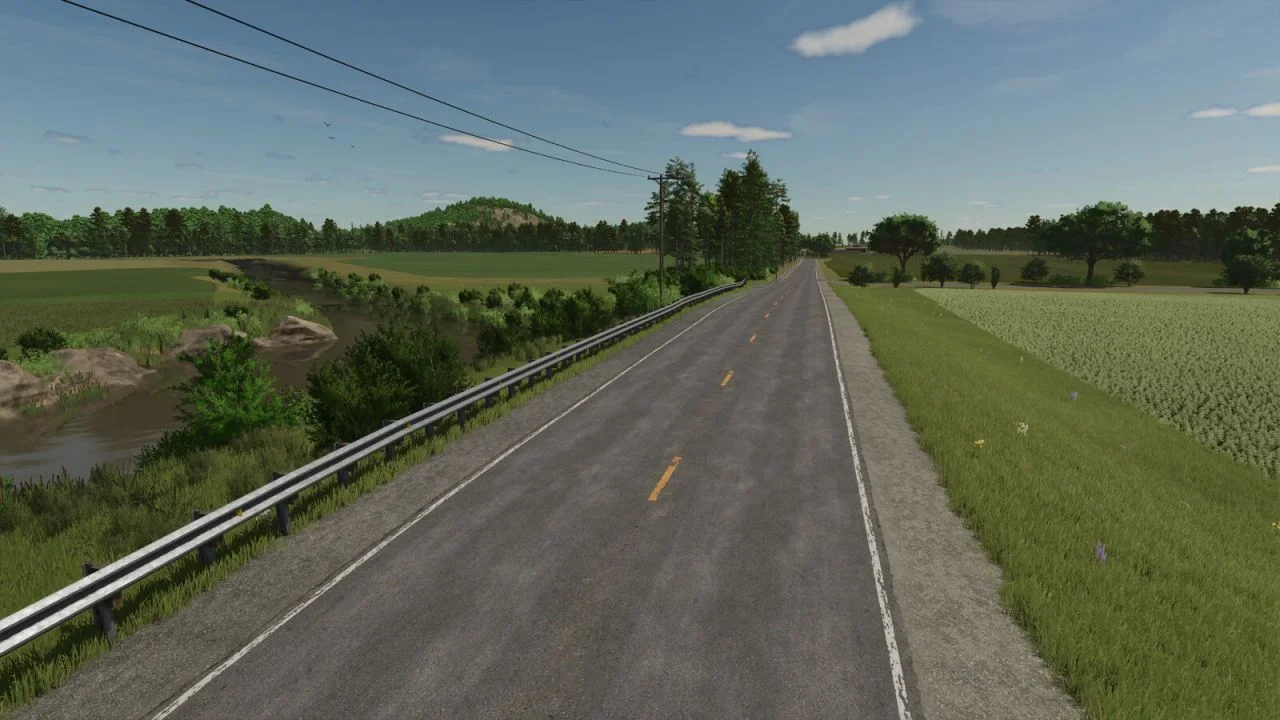 FS25 Back Roads County V1.0.0.1 Maps Mod FS25 Mod Free Download