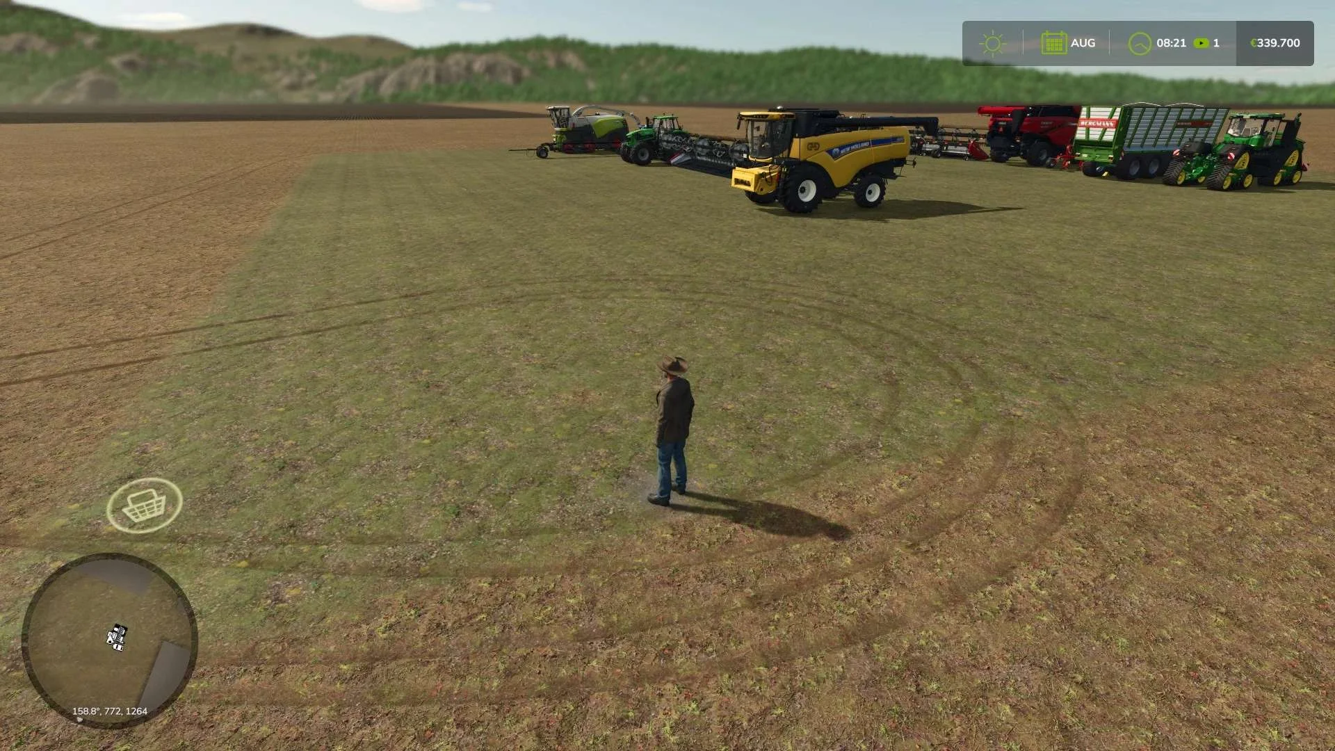 FS25 Basemap v1.0 Maps Mod FS25 Mod Free Download