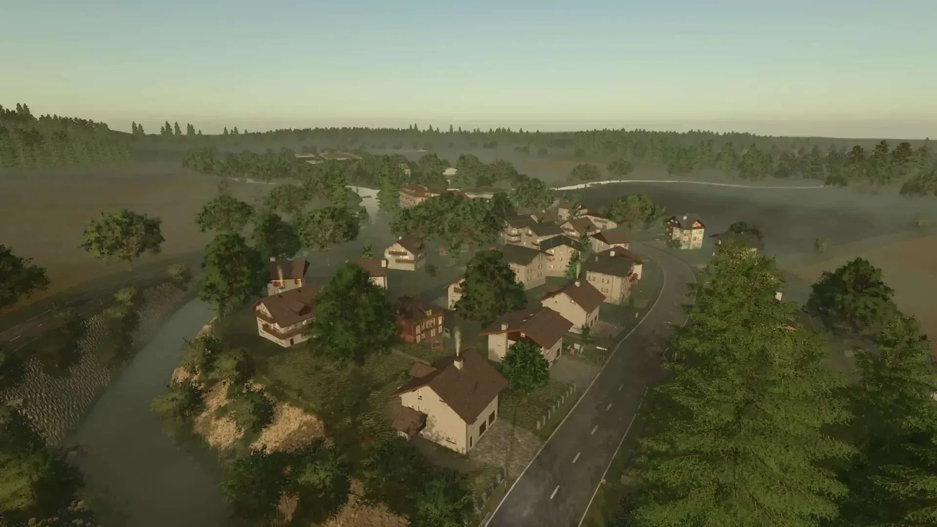 FS25 Bergblick Map v1.0.5.0 Maps Mod FS25 Mod Free Download