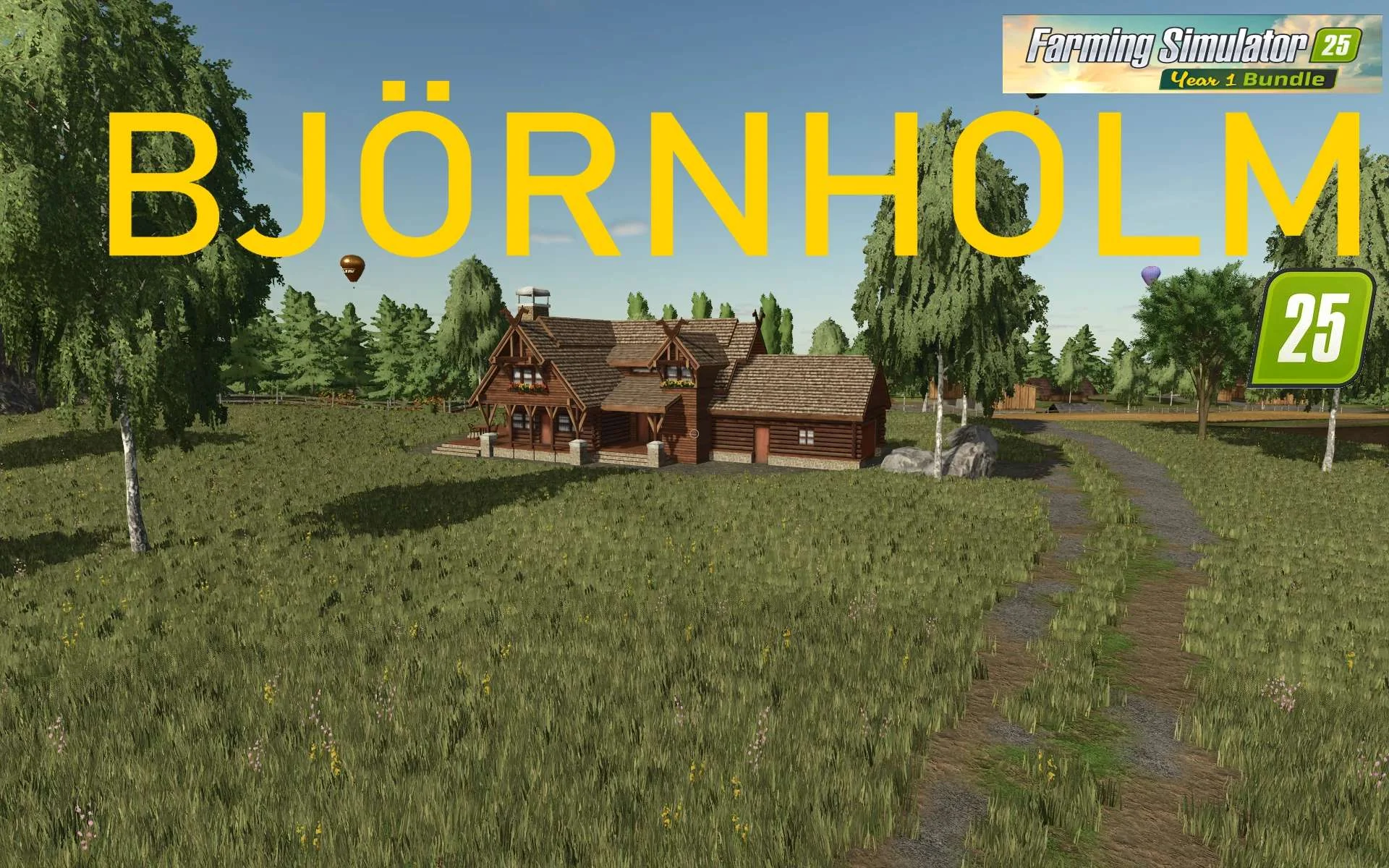 FS25 BJORNHOLM 25 v1.0 Maps Mod FS25 Mod Free Download