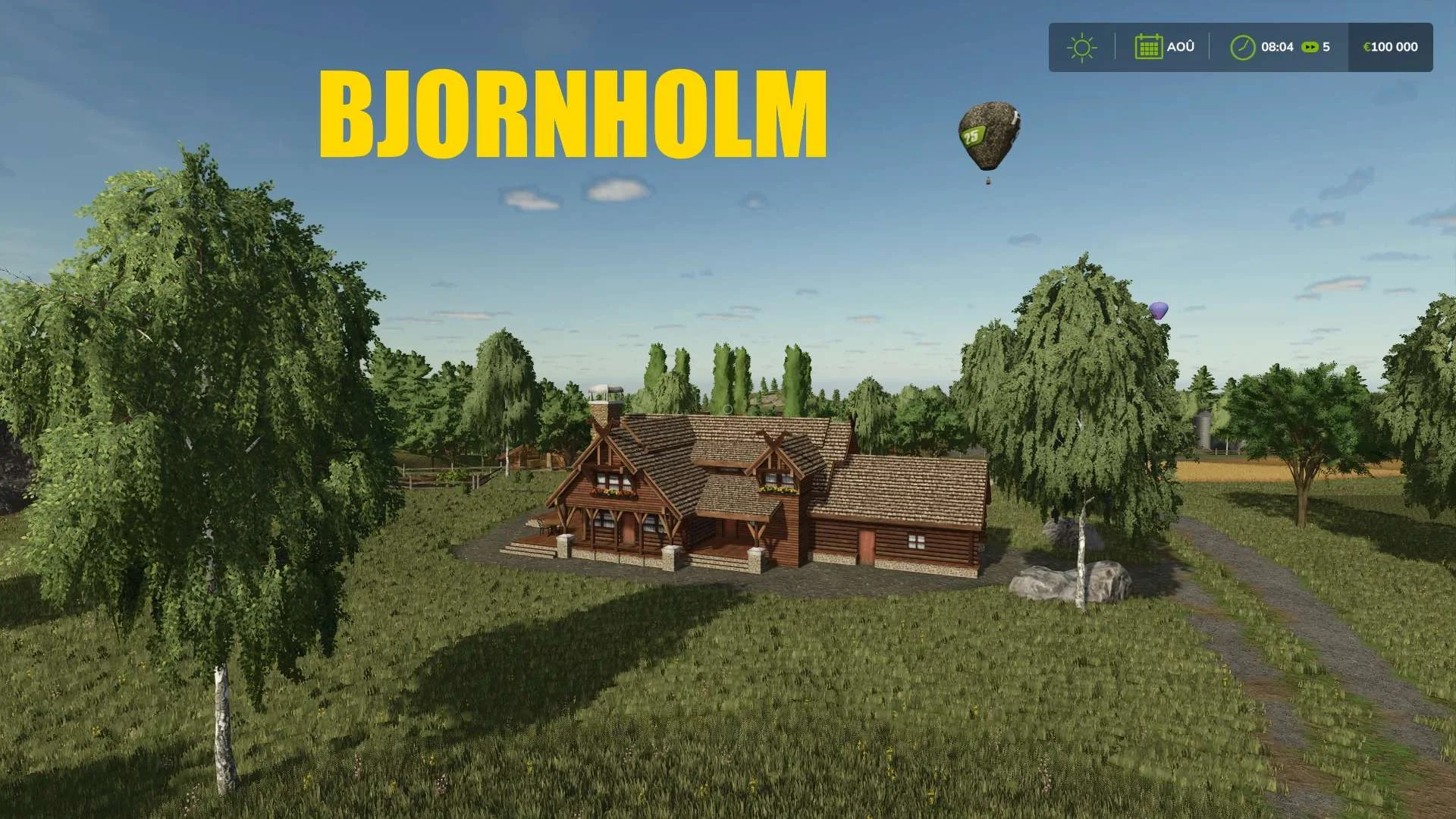 FS25 BJORNHOLM v1.0 Maps Mod FS25 Mod Free Download
