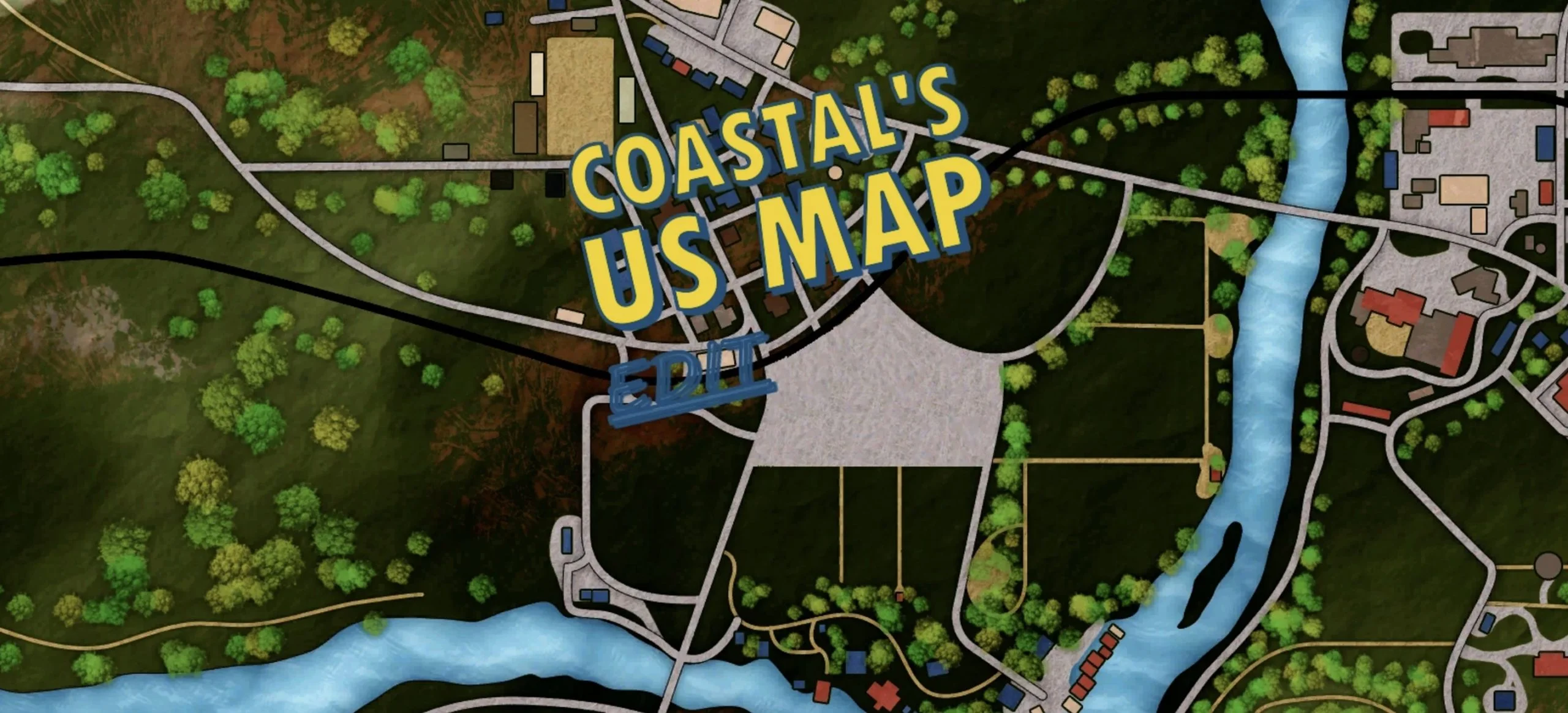 FS25 Coastals RBS US MAP V5.0 Maps Mod FS25 Mod Free Download