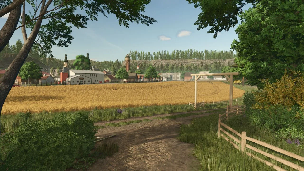 FS25 Countryside Fields V1.0.0.1 Maps Mod FS25 Mod Free Download