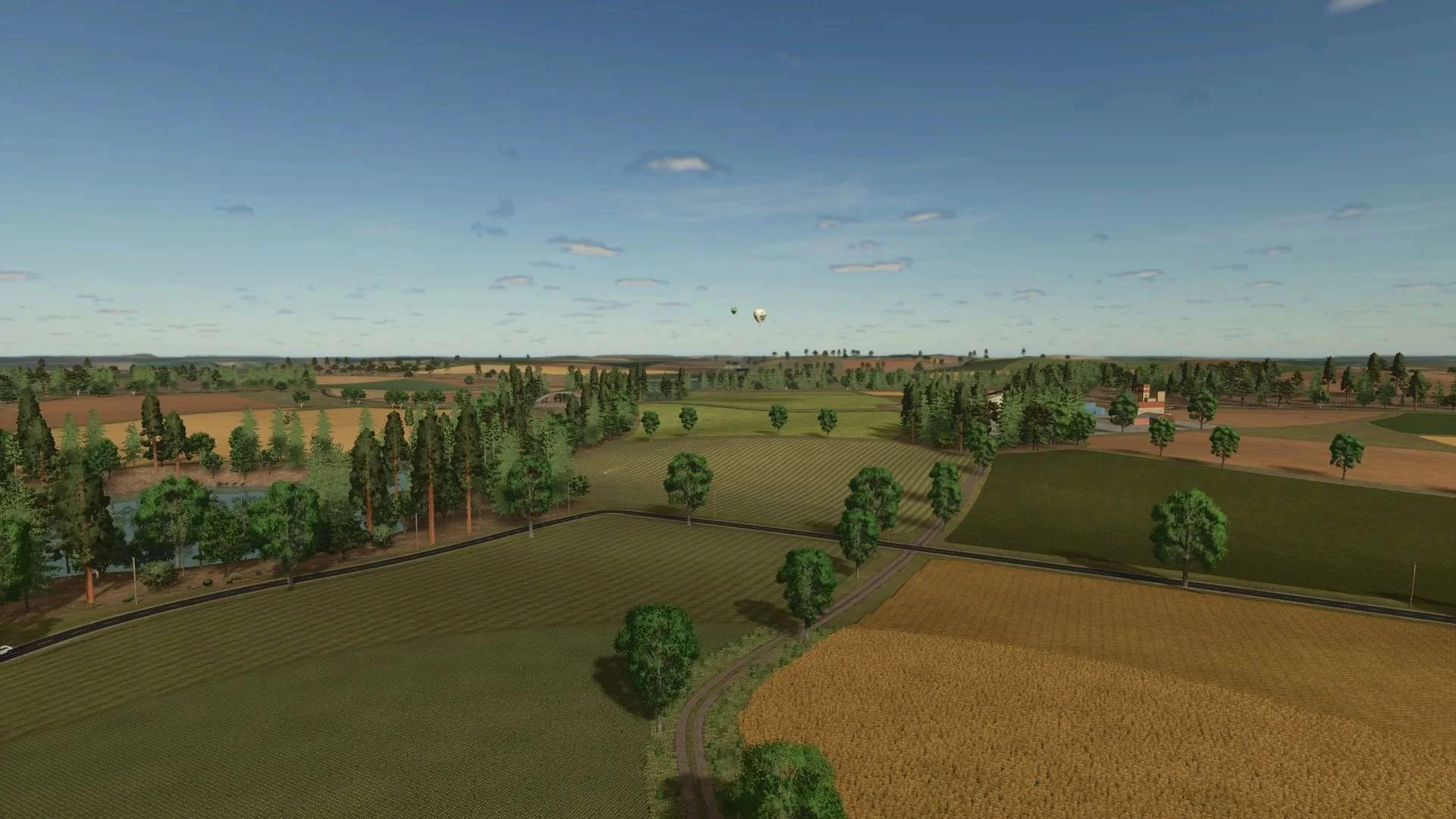 FS25 Creek Hollow – new 4-fold map v1.0 Maps Mod FS25 Mod Free Download