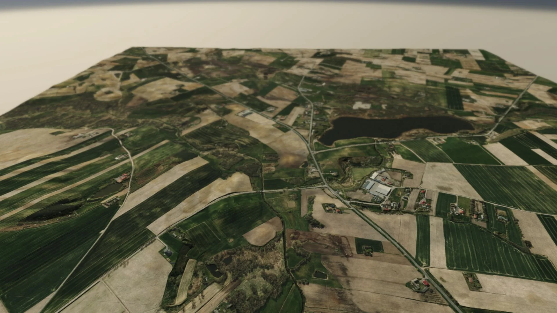 FS25 Empty Map Real Terrain 4x v1.0 Maps Mod FS25 Mod Free Download
