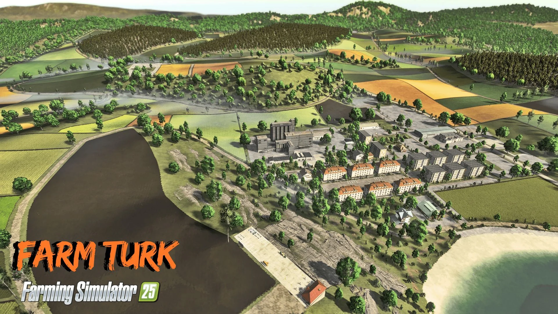 FS25 Farm Turk Map V1.0.0.1 Maps Mod FS25 Mod Free Download