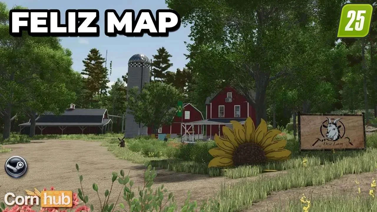 FS25 Feliz Map v2.0 Maps Mod FS25 Mod Free Download