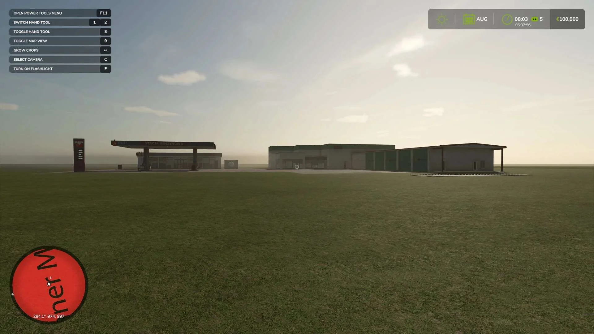 FS25 Flat construction map v1.0.0.1 Maps Mod FS25 Mod Free Download