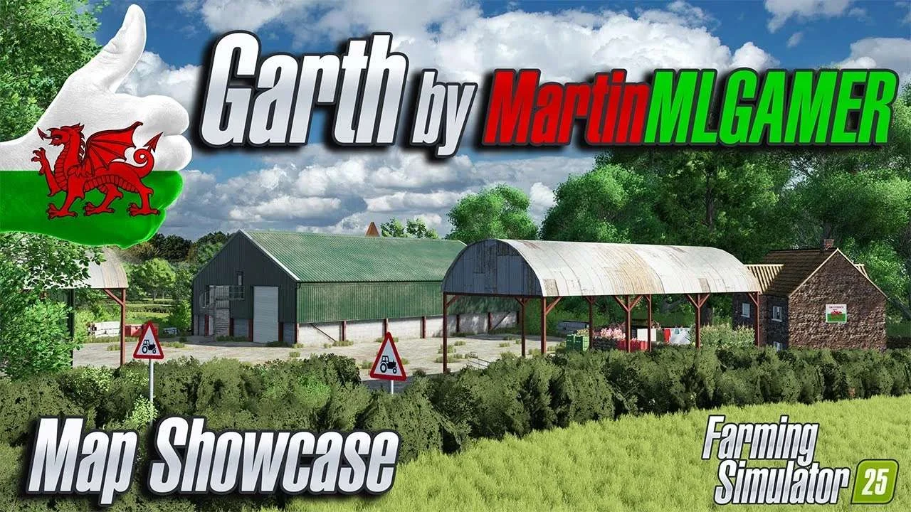 FS25 Garth Farm v1.0.1 Maps Mod FS25 Mod Free Download