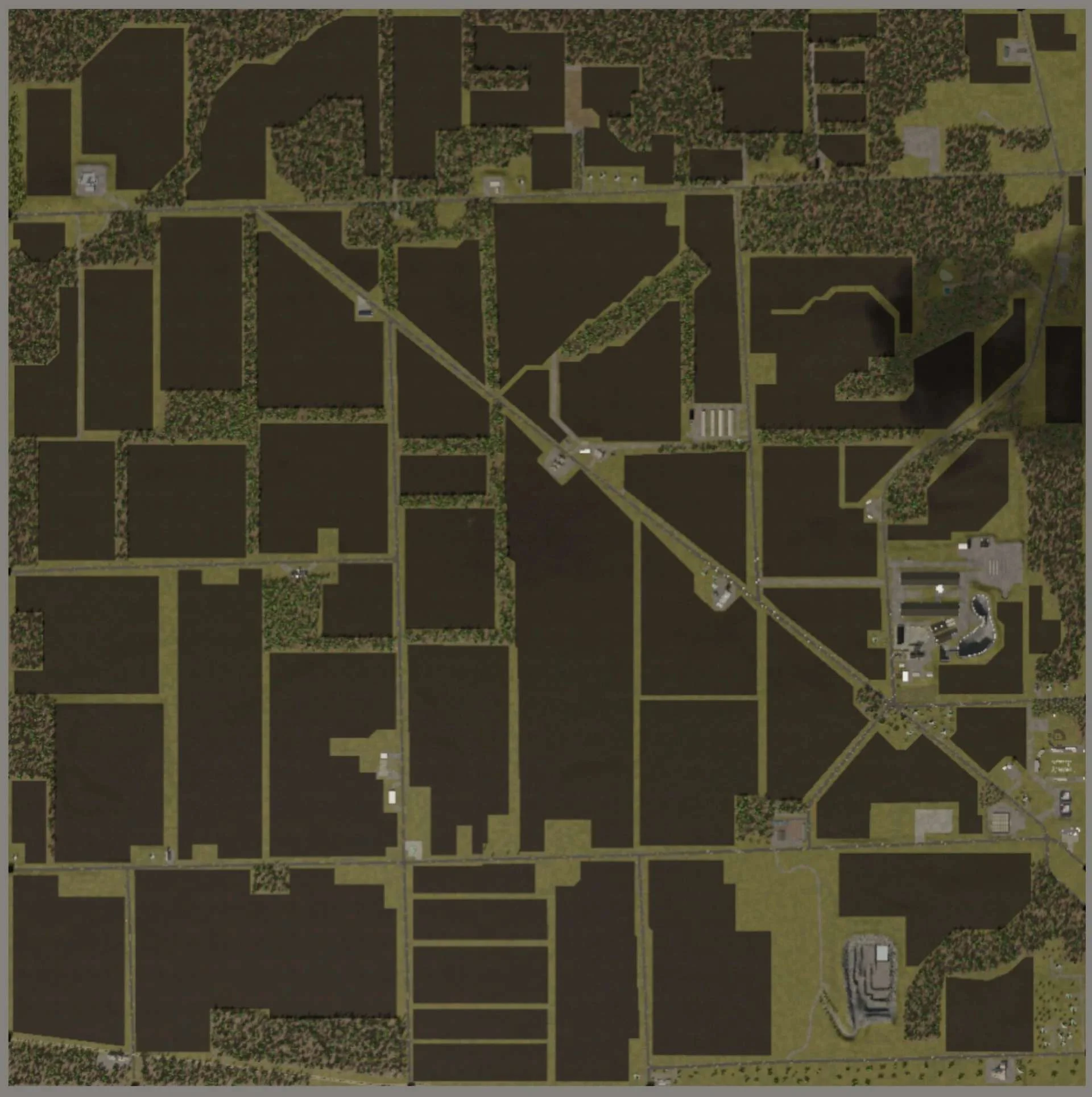FS25 Genesee county 4km V1.0.0.2 Maps Mod FS25 Mod Free Download