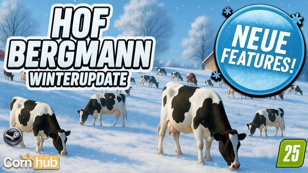 FS25 Hof Bergmann v1.3 Maps Mod FS25 Mod Free Download
