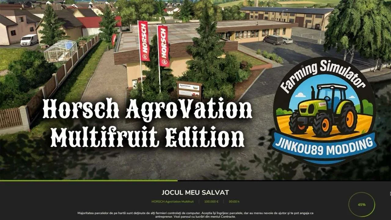 FS25 Horsch AgroVation Multifruit Edit v1.0.0.2 Maps Mod FS25 Mod Free Download