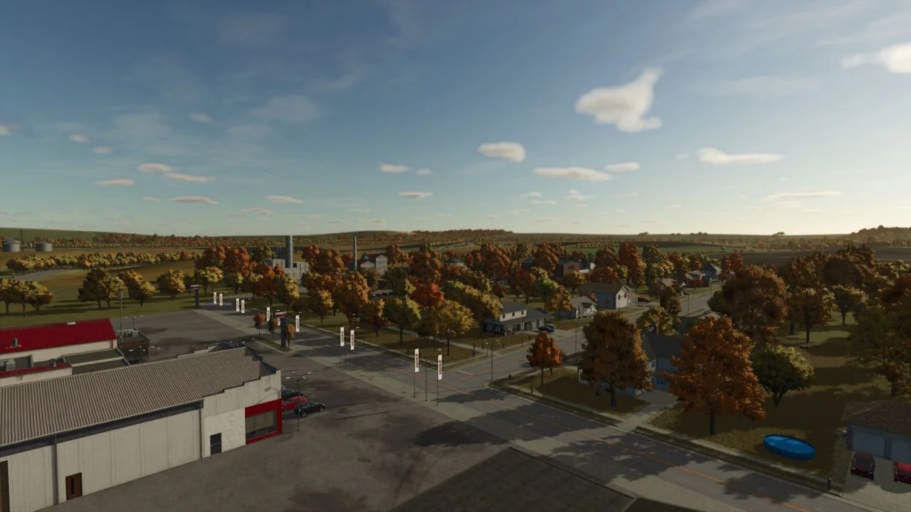 FS25 Iowa Plains View V1.0 Maps Mod FS25 Mod Free Download