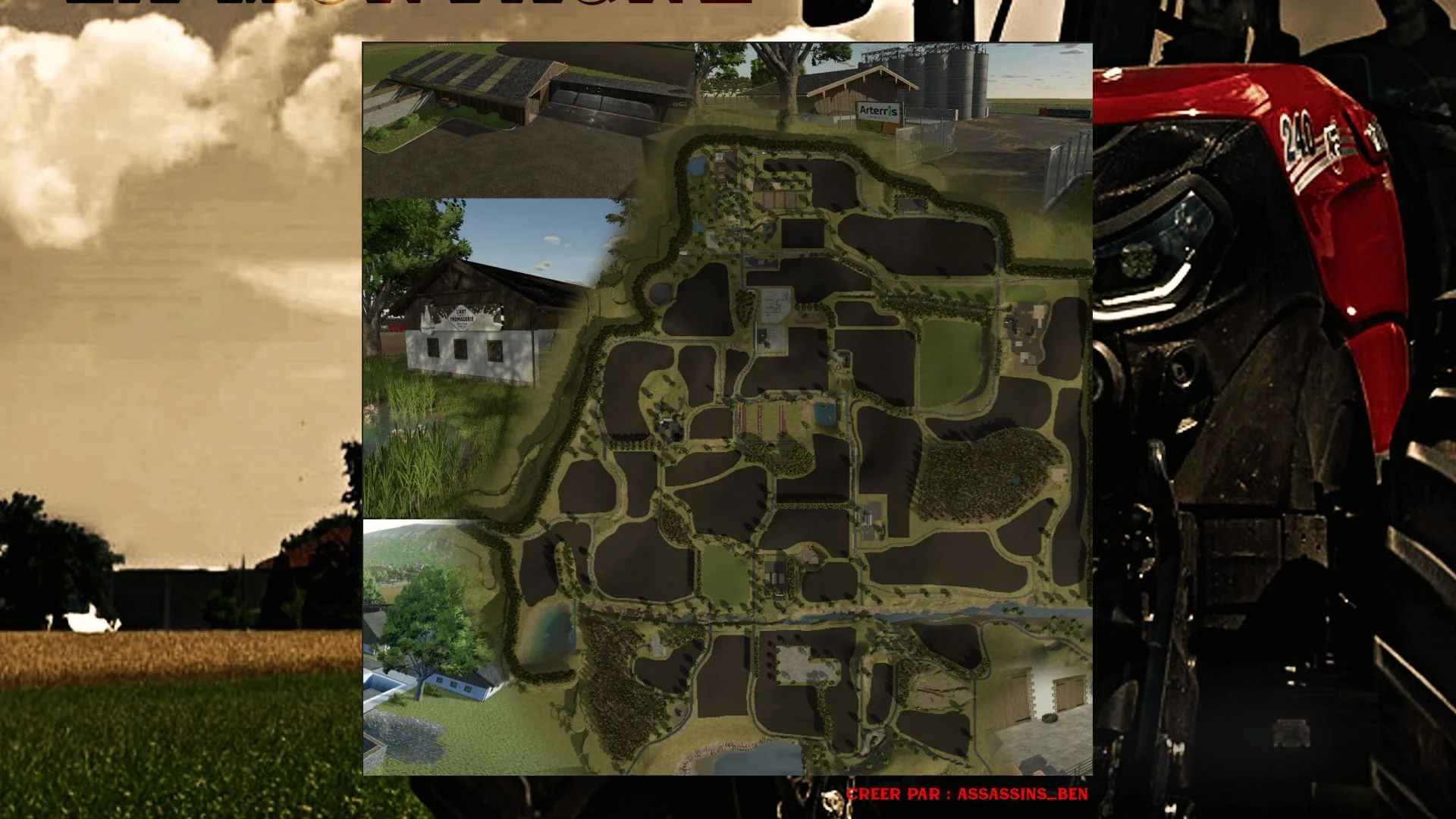 FS25 La Montagne V1.0 Maps Mod FS25 Mod Free Download