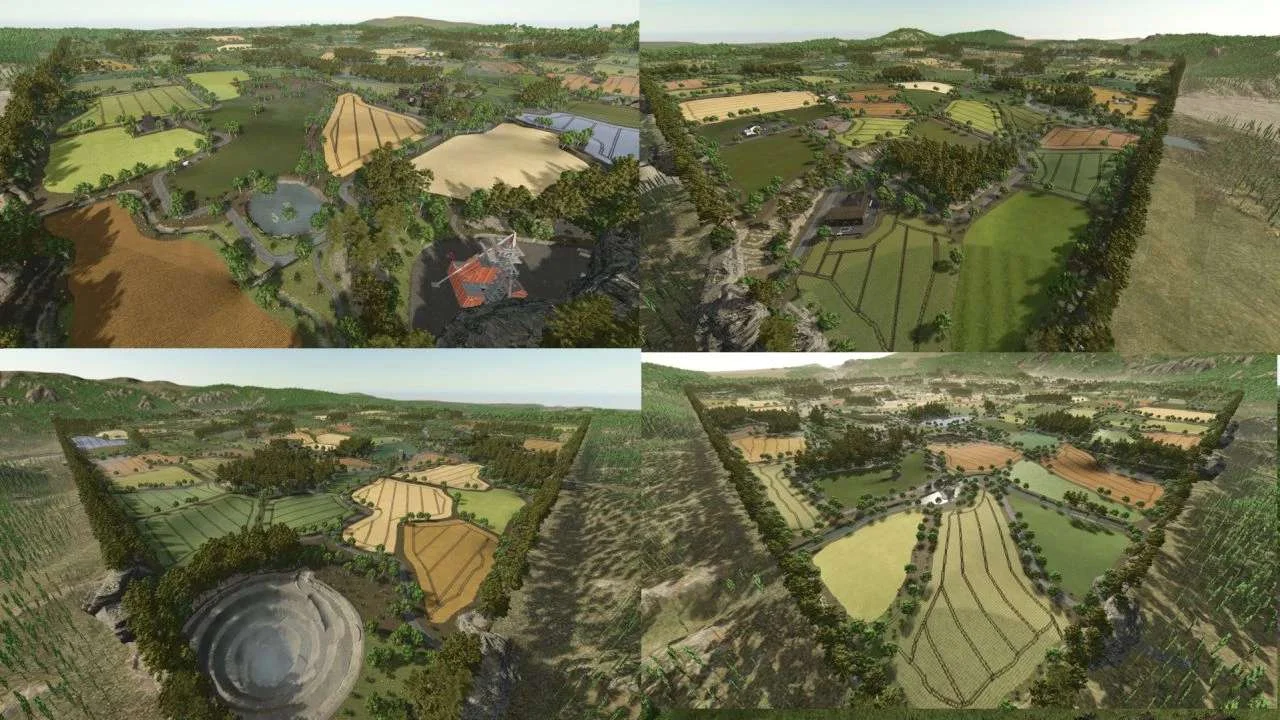 FS25 La Plaine v1.1.0.4 Maps Mod FS25 Mod Free Download