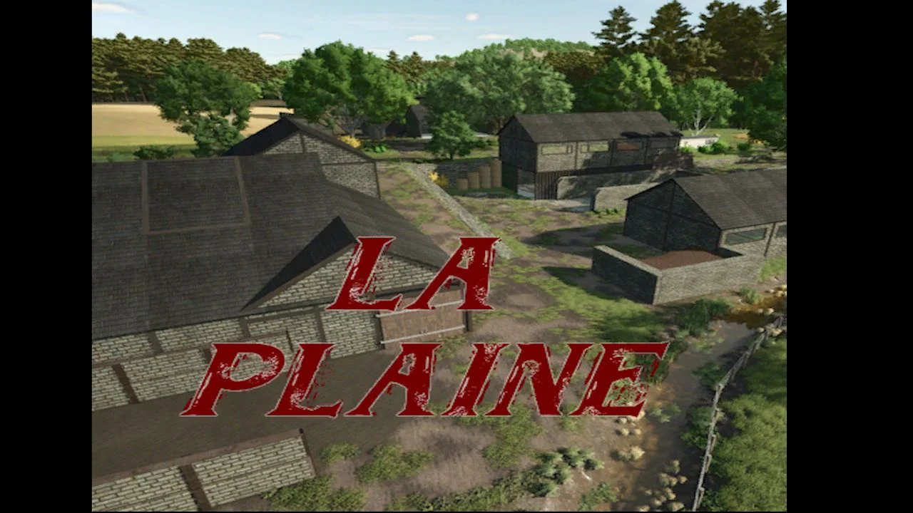 FS25 La Plaine V1.1 Maps Mod FS25 Mod Free Download