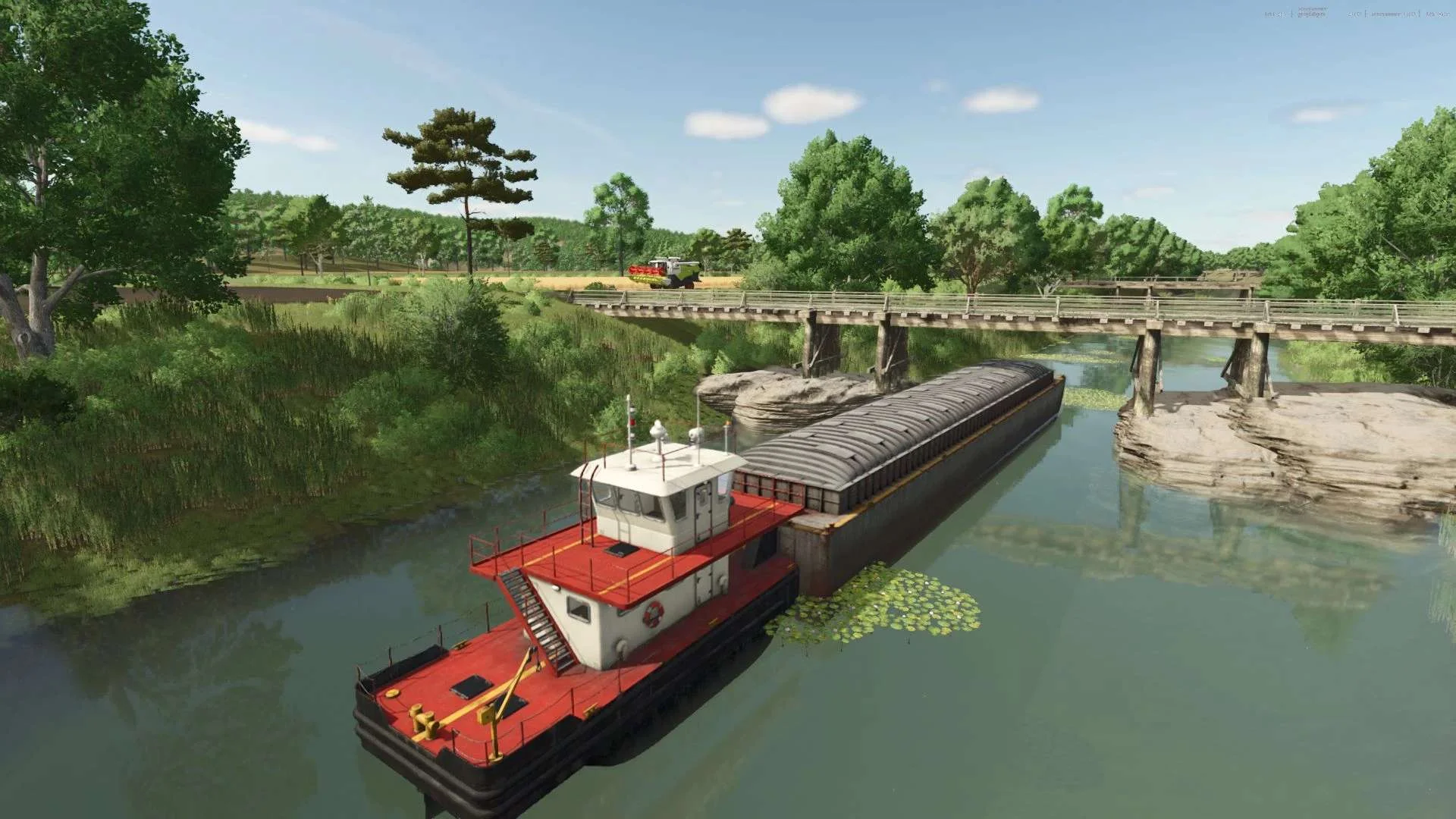 FS25 La Rivière v1.0 Maps Mod FS25 Mod Free Download