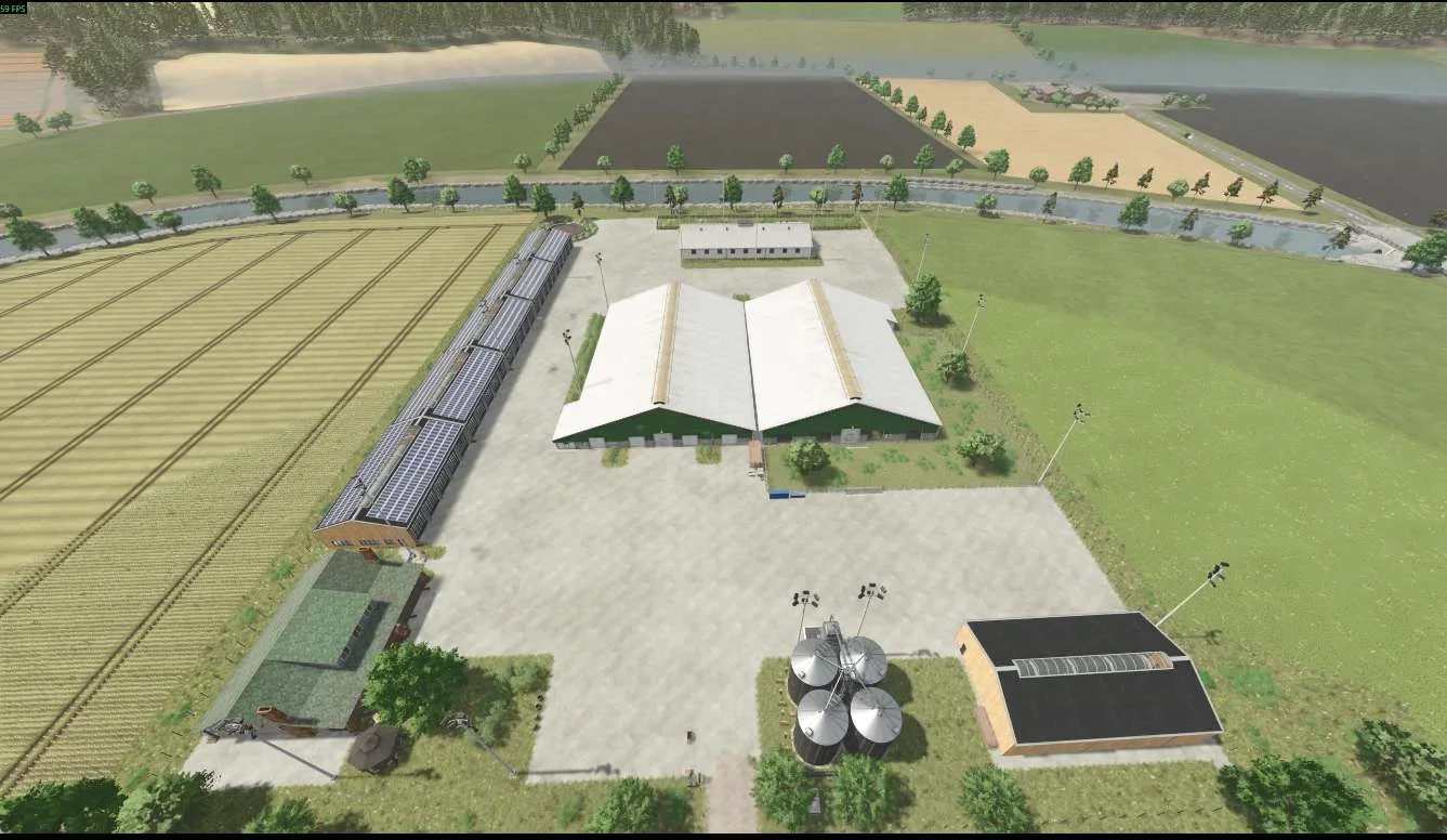 FS25 Landkreis Niedersachsen v1.0.0.6 Maps Mod FS25 Mod Free Download