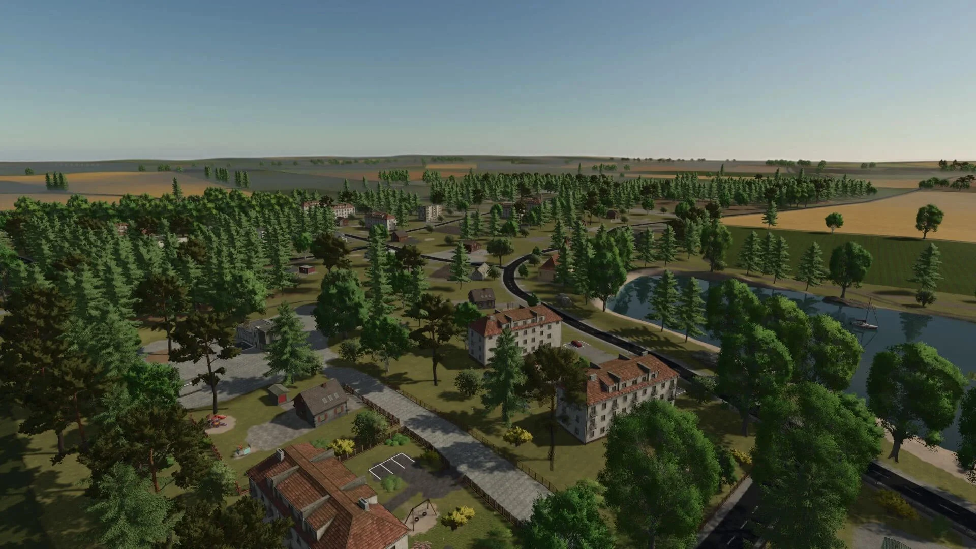 FS25 Lausitzer Landschaften 4x v1.0.1.1 Maps Mod FS25 Mod Free Download