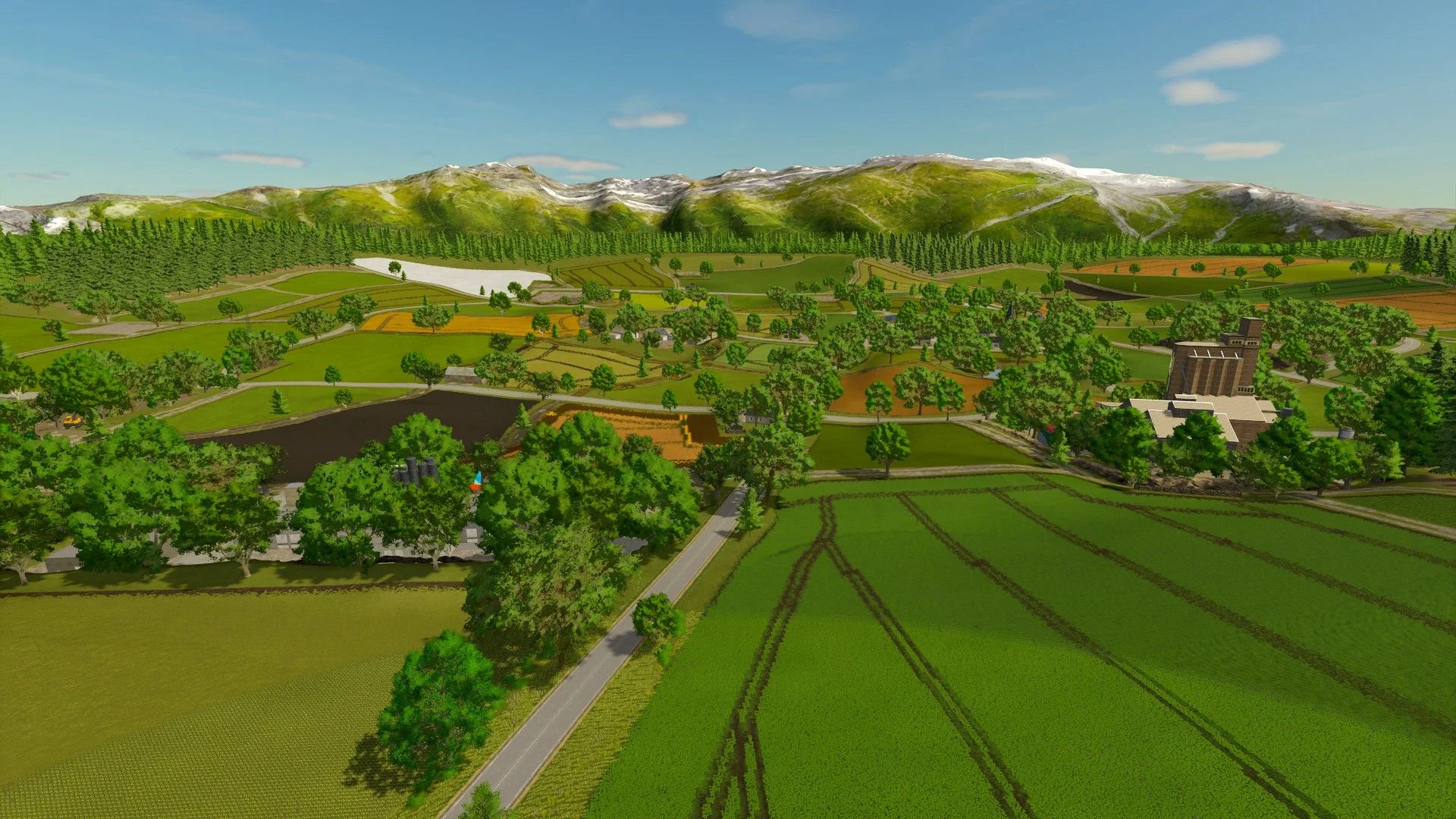 FS25 Les Plaines de la Vallée V1.0 Maps Mod FS25 Mod Free Download