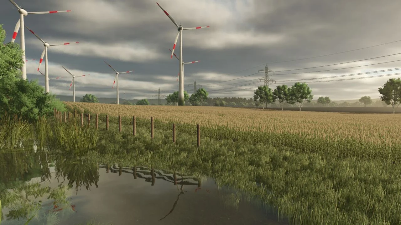 FS25 Mecklenburg Lake District V1.0 Maps Mod FS25 Mod Free Download