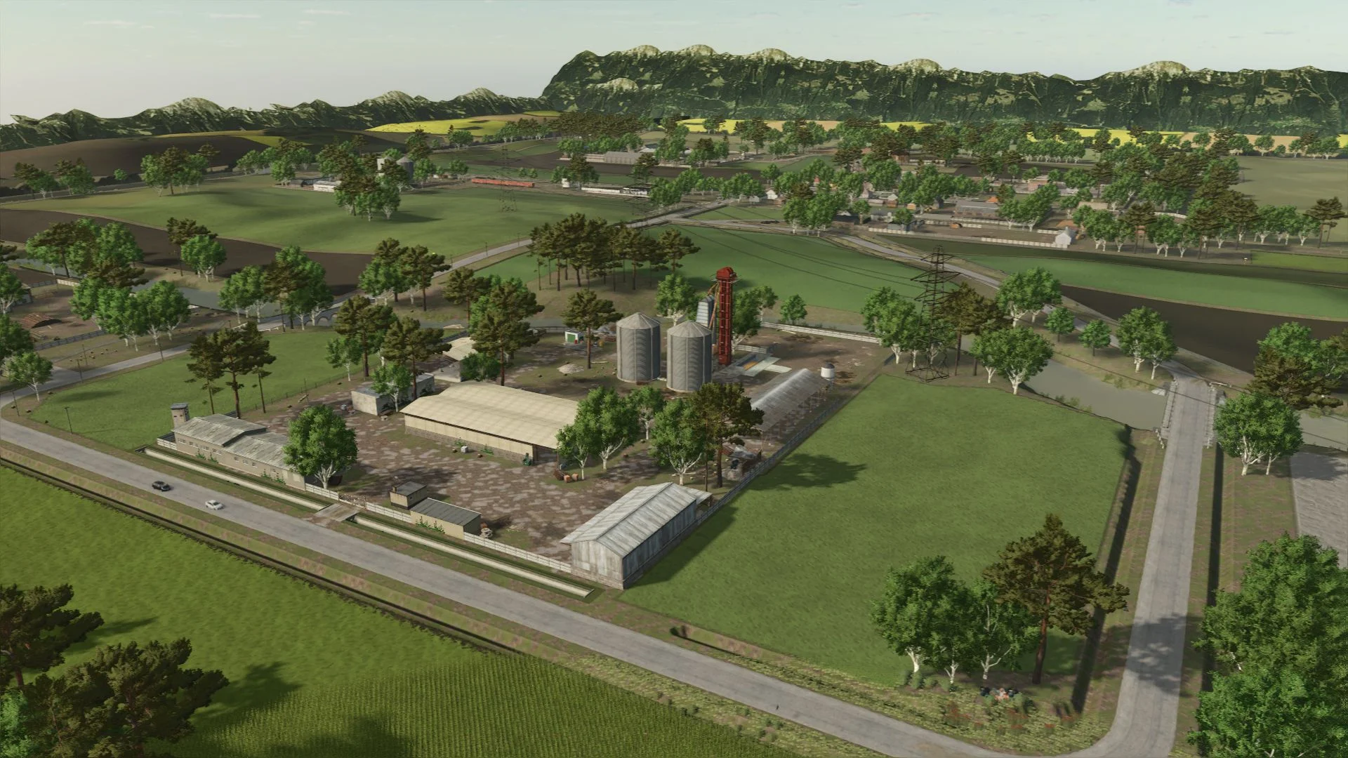 FS25 Mezofalva Farm V1.0.0.1 Maps Mod FS25 Mod Free Download