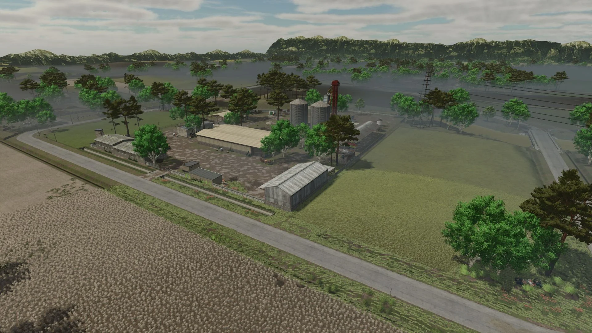 FS25 Mezofalva Farm V1.0 Maps Mod FS25 Mod Free Download