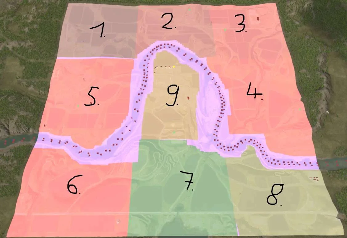 FS25 ModMapUs Original with 9 Farmlands v1.0 Maps Mod FS25 Mod Free Download
