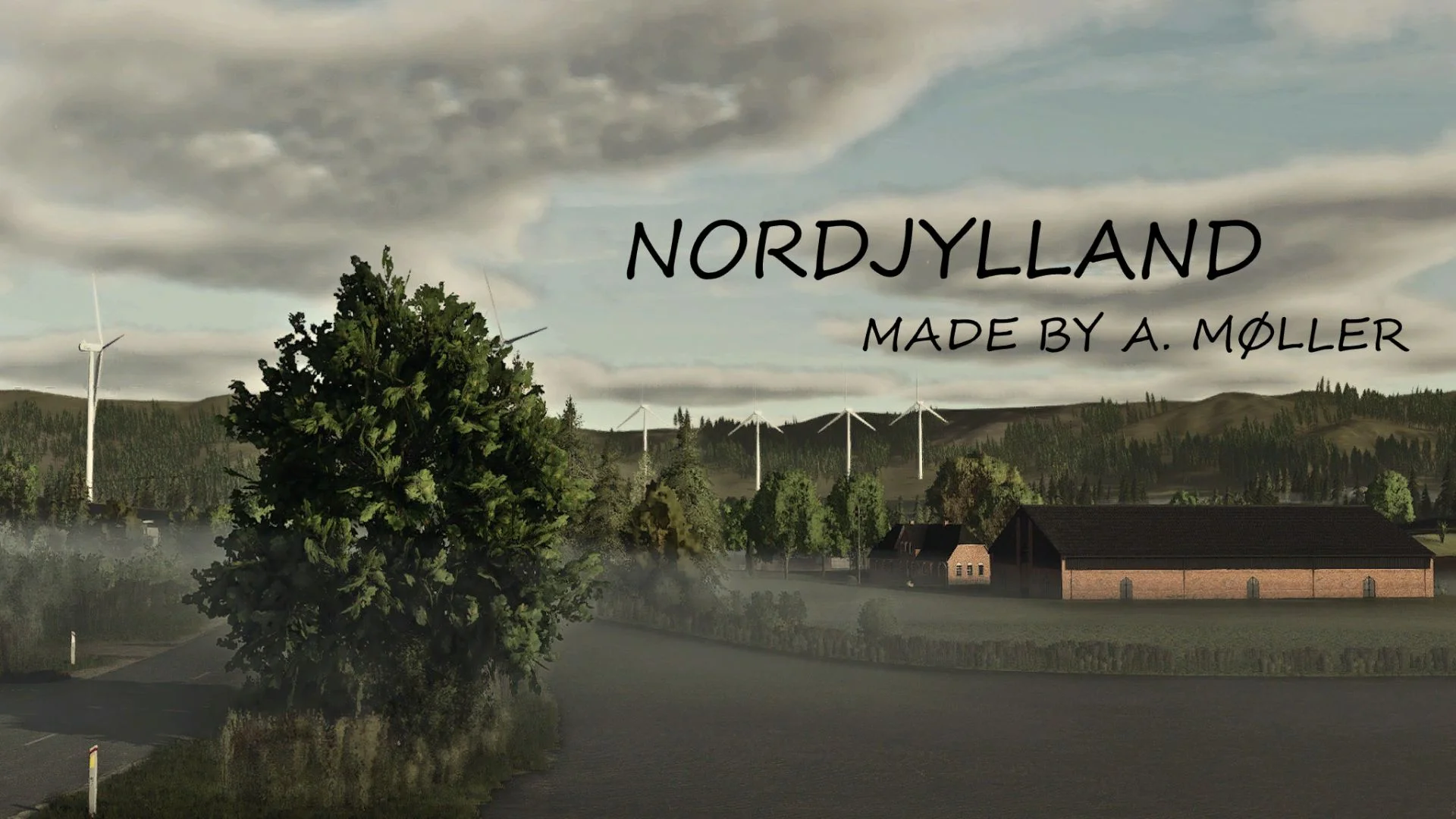 FS25 Nord Jylland V1.0 Maps Mod FS25 Mod Free Download