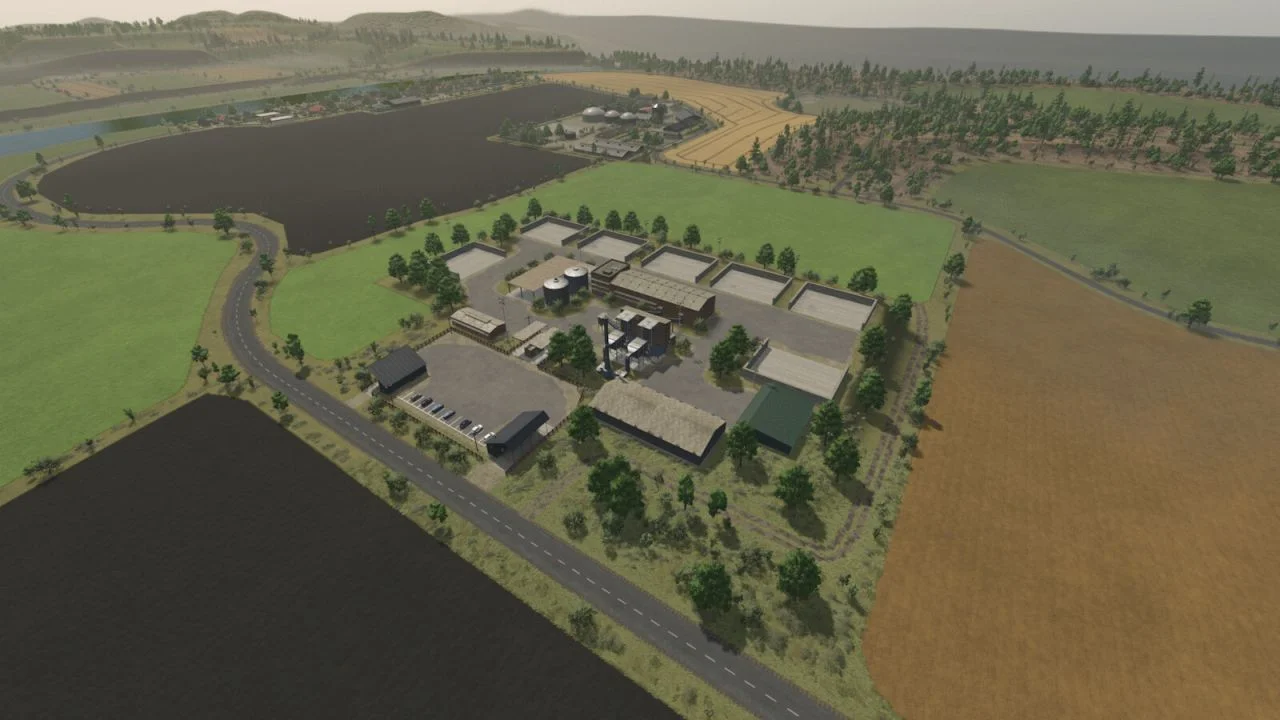 FS25 North German Country V1.0 Maps Mod FS25 Mod Free Download