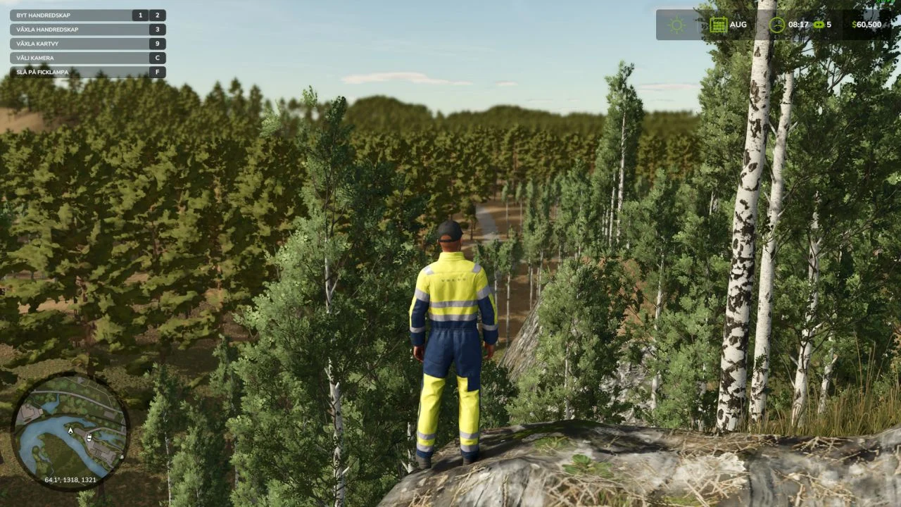 FS25 North Sweden V1.0 Maps Mod FS25 Mod Free Download