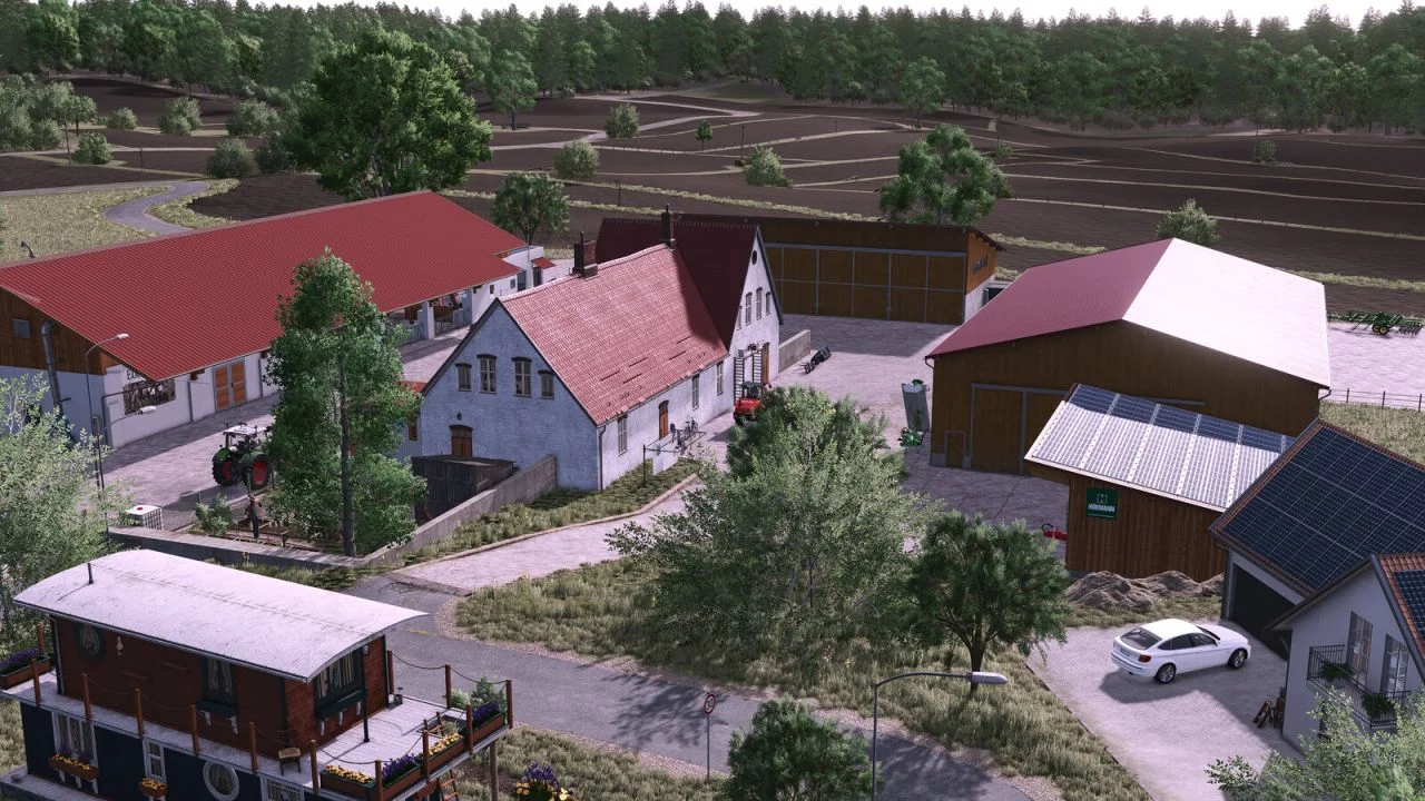 FS25 Oberschwaben V1.0.0.2 Maps Mod FS25 Mod Free Download