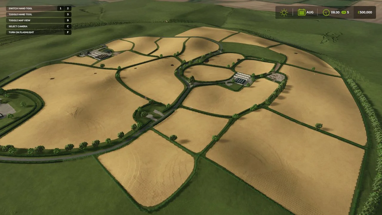 FS25 Old Oak Park V2.1.0.9 Maps Mod FS25 Mod Free Download